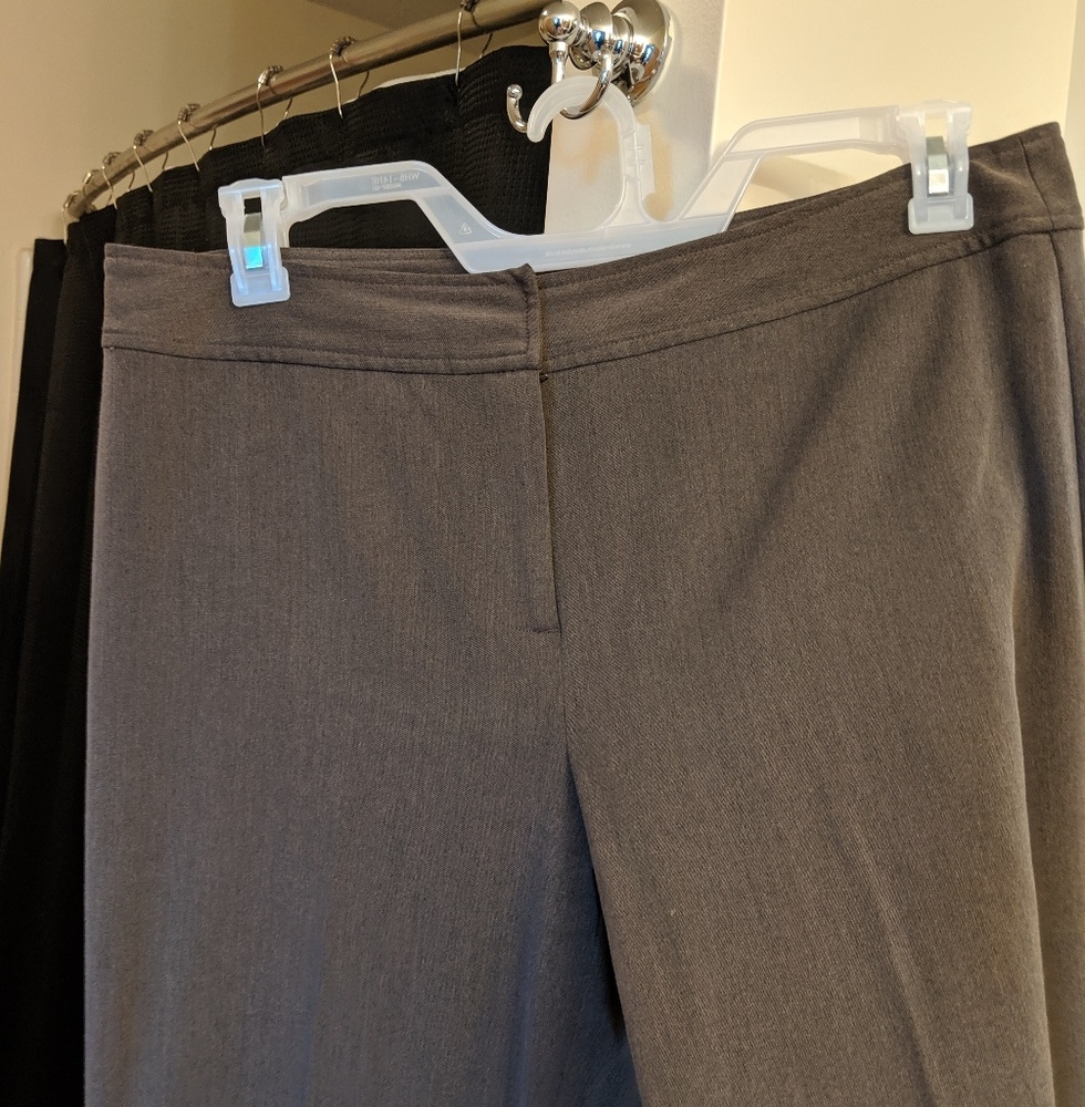 Women's grey Liz Claiborne dress pants size 14
